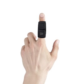 VHOPMORE Finger Splint Finger Sleeves Protectors, Adjustable Trigger Finger Splints Thumb Splint Brace for Finger Support Compression Finger Tape for Arthritis - M