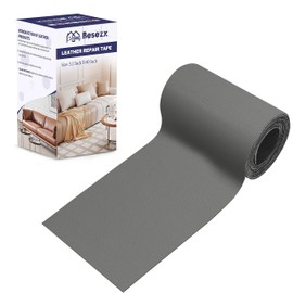 Leather Repair Patch Tape Kit, Self Adhesive Leather Repair for Furniture, Couch, Sofa, Car Seats,Office Chair,Vinyl Repair Kit.3.1inx60in
