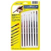 Modelers Material Series Basic Brush Set, Set of 7, Plastic