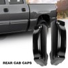 2Pcs Cab Corners Covers Compatible with 99-07 Chevy Silverado Sierra
