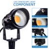 SUNVIE 120V Spot Lights Outdoor LED Landscape Lighting 12W AC