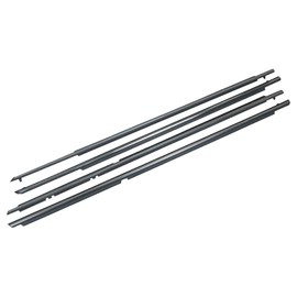 ANTUKO Outside Window Moulding Weatherstrip Trim Seal Belt Replacement for Camry 2007-2011 Chrome