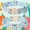 ARING PET Dinosaur Dog Collar-Cute Spring Blue Dog Collars, Adjustable
