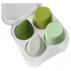 BelJa 4 Esponjas Para Maquillaje Con Caja Aplicadoras Maquillaje