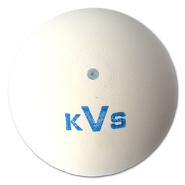 Kokusai KSV007W-2P Practice Soft Tennis Balls, KS Soft Tennis Ball Valve Type, 2 Pieces, White, Made in Japan