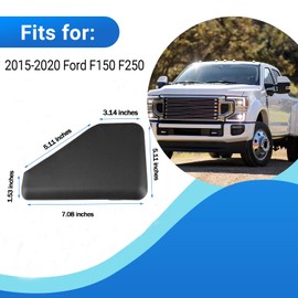 Running Board End Cap Rear Right Side Fits for 2015-2020 Ford F150 F250 Replace FL3Z16A455BA FL3Z 16A455 BA FL34 16N453-BB5YZ9 FL34 16N45