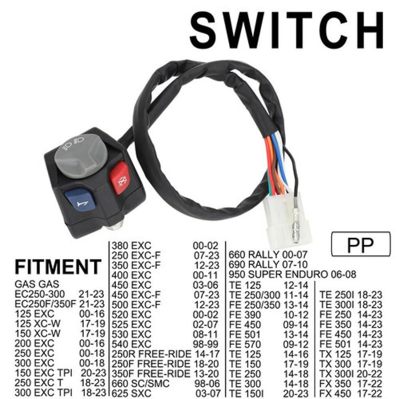IUVWISN Motorcycle Switch Kill Switch Light Switch Kill Switch Engine