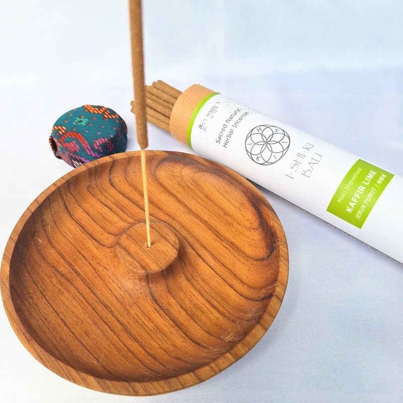 I-SHI-KI BALI Incense, Cobumikan Orange (Sacred Mikan), Natural Herbal Incense,