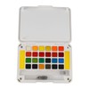 Water Color Paint 24 Bright Colors Quick Drying High Transparency