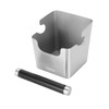 DIBTSA Knock Box Espresso, Stainless Steel Knock Box for Coffee