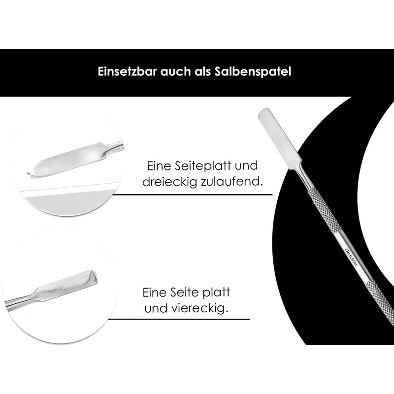 Premium Ointment Spatula, Stainless Steel Gel Spatula, Mixing Spatula, Modelling