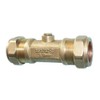 28mm Double Check Valve - DZR Compression
