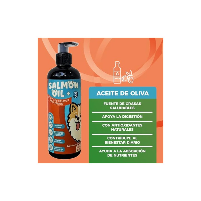 Aceite de Salm?n Perro 1 Pack