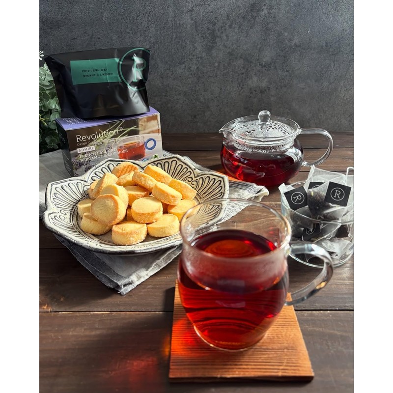Revolution Revolution Tea Black Tea Earl Grey Tea Bag 【