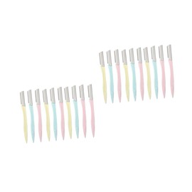 minkissy Makeup Tool Kit Eyebrow Shaver Trimmer Scraper Long Handle for Easy Use and Travel