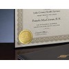 PaperDirect Deluxe Embossed You Make a Difference Gold Foil Certificate
