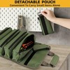 SOONHUA Tool Bag Roll Up Small Tool Box with 4