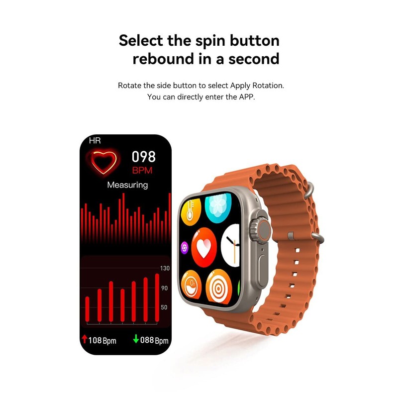 Generic - Reloj ultra inteligente X8 original para hombre, serie