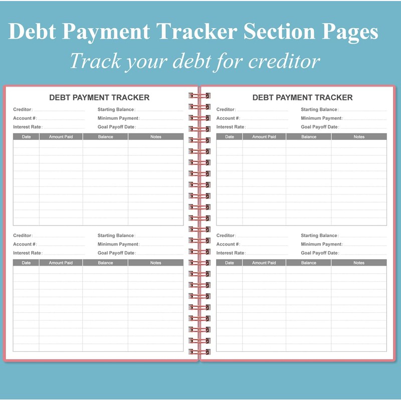 Bill Organizer - Monthly Bill Payment for Personal Budgeting Financial,