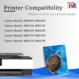 Starink 1500XL Printer Cartridges Compatible with Canon PGI 1500XL PGI-1500 XL for Canon Maxify MB2750 MB2150 MB2000 MB2050 MB2155 MB2300 MB2350 MB2755 (4 Black, 2 Cyan, 2 Magenta, 2 Magenta, 2 Yellow