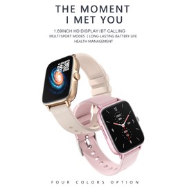 COLMI P28 Plus Smart Bracelet Sports Watch 1.69'' TFT Full-touch Screen BT Call Health Monitor Multiple Sports Mode Long Battery Life Compatible with Android iOS
