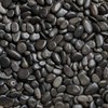 Midwest Hearth Decorative Polished Black Pebbles 3/8" Gravel Size (2-lb