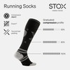 STOX Energy Socks, Men's Running Socks, Compression Class 23-32 mmHg,