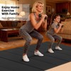 Foldable Yoga Mat 74"x47.2"x 0.4" – Large Yoga Mat