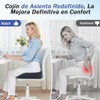 Cojín Ortopédico de Memory Foam para Silla, Alivio Eficaz del