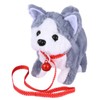 WorWoder Plush Husky Dog Toy Puppy Electronic Interactive Pet -