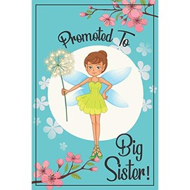 Big Sister Journal - Big Sister Notebook: with MORE FAIRY ARTWORK INSIDE this fairy draw and write journal / new big sister fairy journal / I'm big ... promoted to big sister gift for little girls