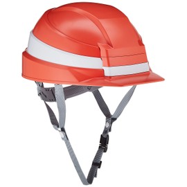 IZANO Disaster Preparedness Foldable Helmet Orange/White Line