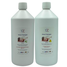 1 Litre Aroma Massage Oil - Vanilla for Massage, Physiotherapy, Wellness and much more, Artzruimittel Quality (1L, Vanilla)