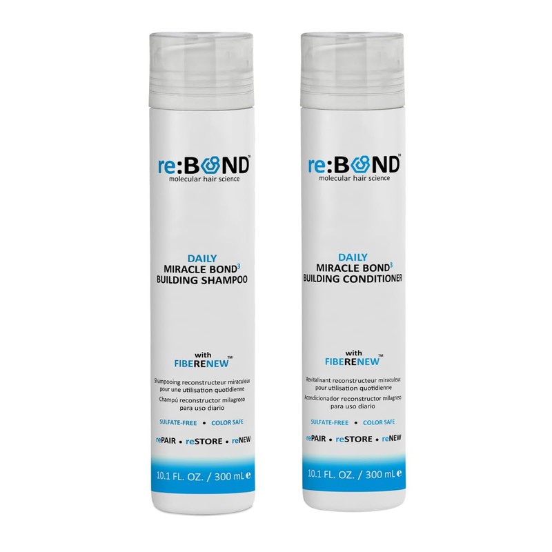 Dúo de champú y acondicionador reBOND Daily Miracle Bond Building,