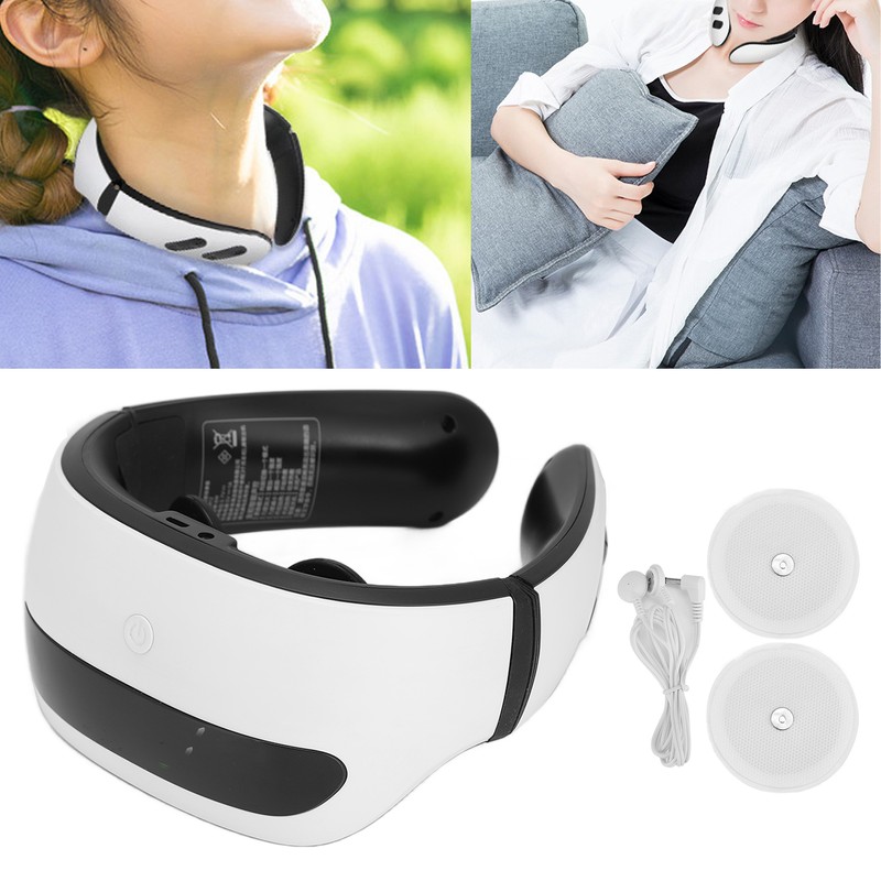 Electric Pulse Neck Massager Hot Compress Pulse Electric Cervical Spine
