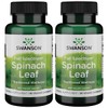 Swanson Full Spectrum Spinach Leaf 400 Milligrams 90 Veg Capsules
