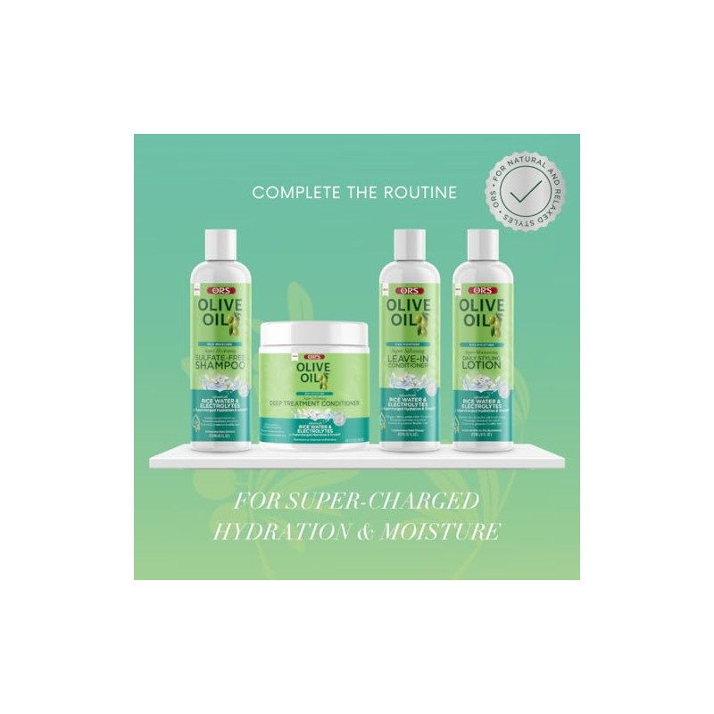 ORS Olive Oil Daily Styling Leave-In Lotion - 473ml, 16oz,