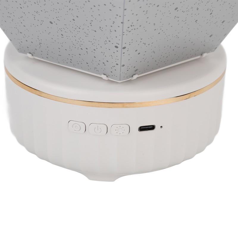 LED Projector Lamp 3 Color Multifunctional Dimmable Rotatable Rechargeable LED