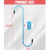 YAKEFLY 4 Pieces Brake Caliper Hanger Hooks with Rubber Tips,Stainless