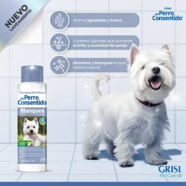 Shampoo Perro Consentido Pelo Blanco 500 Ml Agradable