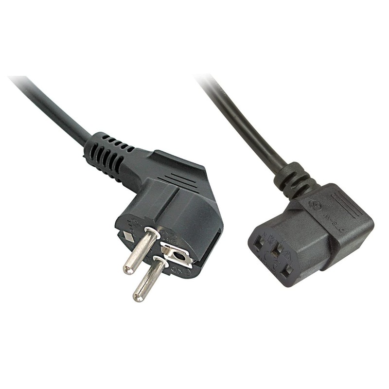 LINDY 30309 5 m CEE7/7 IEC 320 Black Power Cable