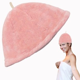 Sauna Hat Soft Banya Caps Russian Hat Bath Hair Caps with Loops Heat Protection for Spa, Steam Room, Bathhouse Traditional Sauna Cap Heat Insulation Sauna Accessories for Men Women Bath Shower Gift