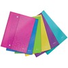Leitz Wow A4 Document Wallet - Assorted Colours (Pack of