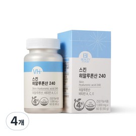 Beauty Food Skin Hyaluronic Acid 240 60g, 60 tablets, 4 pieces / 뷰티푸드 스킨히알루론산 240 60g, 60정, 4개