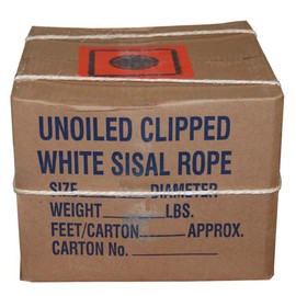 T.W Evans Cordage 23-200 1/4-Inch by 1500-Feet Twisted Sisal Rope