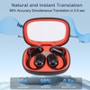 Dpofirs AI Translation Earbuds, 3 in 1 BT5.49 Noise Cancelling