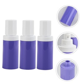 Baluue 3pcs Airless Pump Bottles Travel Lotion Dispenser Vacuum Sealed Pump Bottles for Sunscreen and Moisturizers Leakproof Cosmetic Containers for Travel and Everyday Use