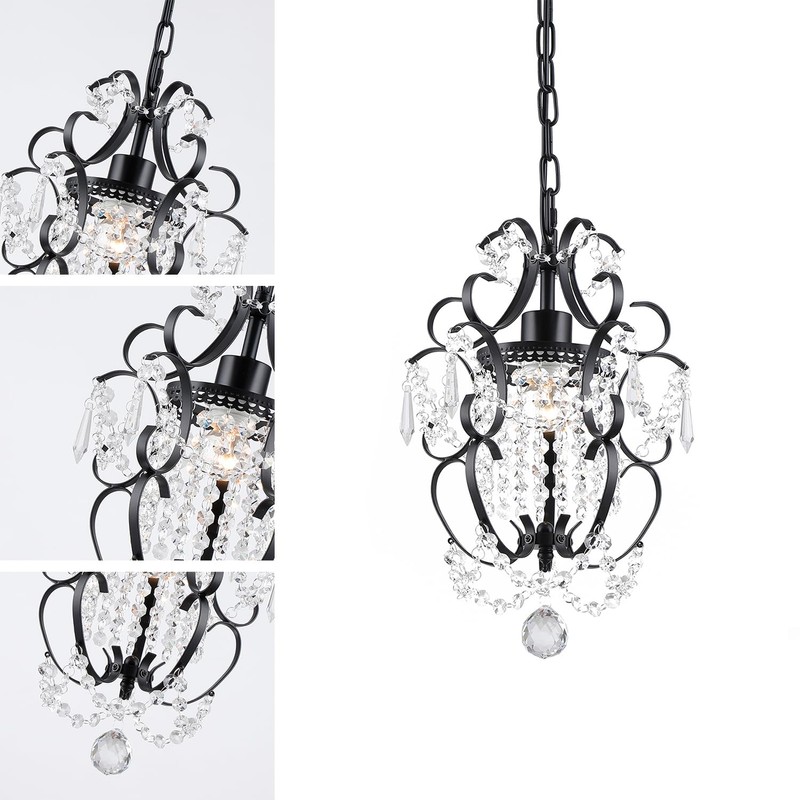 RAYMALUX Plug in Chandelier Hanging Lignt with Plug in Cord