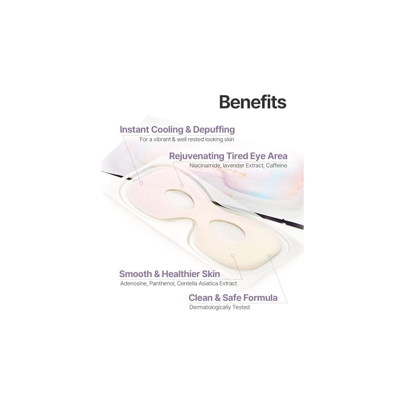 Petitfee Aura Quartz Hydrogel Eye Zone Mask 5Ea (9G5) -