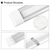 Jazoctig 4-Pack 4FT LED Batten, Close to Ceiling Light fixtures,